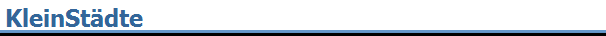 KleinSt�dte