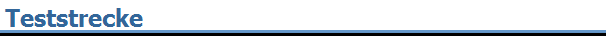 Teststrecke
